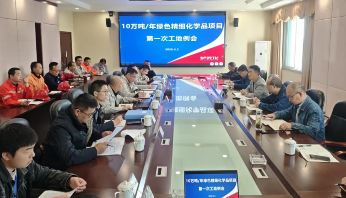 多方聚力，协同攻坚——10万吨/年绿色精细化学品项目第一次工程例会暨项目动员会顺利召开