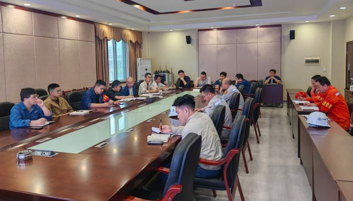 靶向攻坚破难题 协同聚力促施工——工程管理部组织召开关键工序专题会